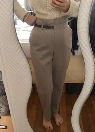 Élégant pantalon beige taille haute rétro //neuf, brand: Etam, condition: New with tags, size: XS / 34 / 6, €30.00, €32.20 includes Buyer Protection