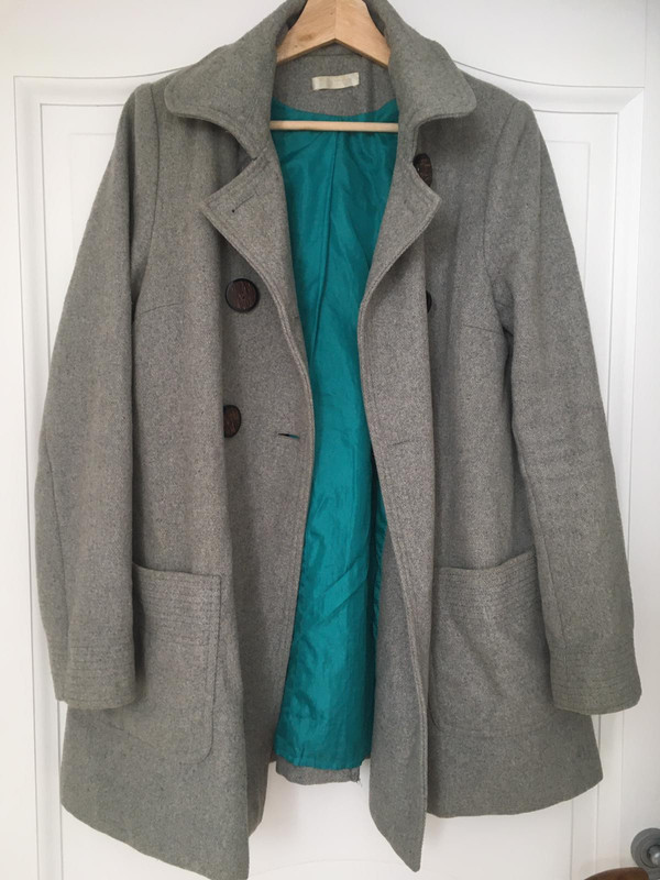 manteau gris promod