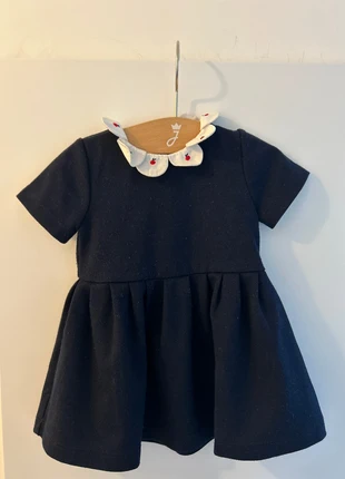 Robe jacadi avec col blanc et cerise 6 mois, marke: Jacadi, zustand: Sehr gut, größe: 6-9 Monate / 68, 9,00 €, 10,15 € inklusive Vinted-Käuferschutz