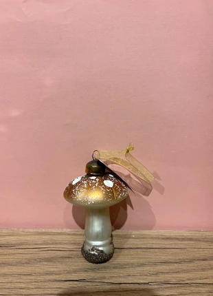 Kerstbal/ornament paddestoel, marque: Decoris, état: Neuf avec étiquette, 2,99 €, 3,84 € Protection acheteurs incluse