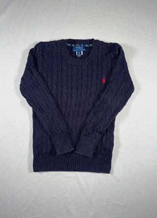 Pull torsadé Ralph Lauren, marque: Ralph Lauren, état: Très bon état, taille: 8 ans / 128 cm, 29,00 €, 31,15 € Protection acheteurs (Pro) incluse