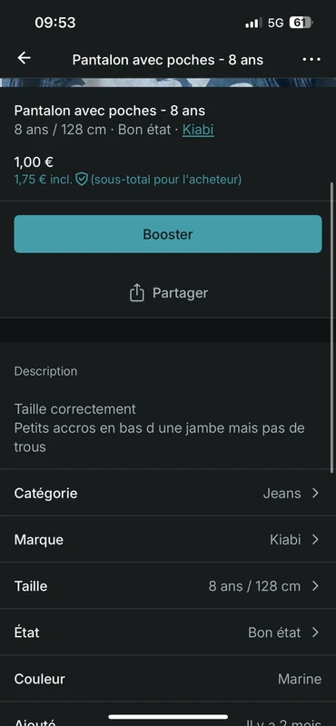 Pantalon fluide avec poches - photo numéro 5