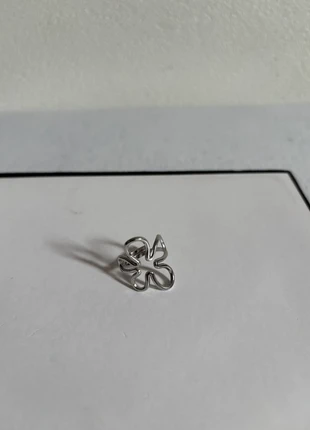 Bague Trèfle Argenté en Acier inoxydable Waterproof, marque: CHROME, état: Neuf sans étiquette, taille: Ajustable, 5,00 €, 5,95 € Protection acheteurs incluse