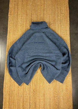 Pull Rare Bleu Billabong en Laine, Vintage Y2K, Funky Knitwear Oversize Taille L, marca: Billabong, estado: Muito bom, tamanho: L, €90.00, €95.20 inclui Proteção do Comprador Pro