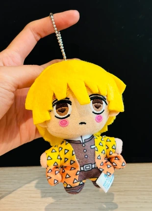 Demon slayer zenitsu bag charm soft toy plush doll, brand: Demon Slayer, condition: Very good, size: Preemie, up to 44cm, £8.00, £8.94 includes Buyer Protection