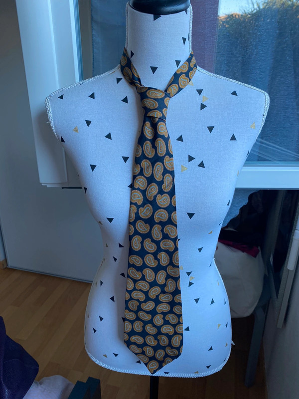 Cravate imprimé cachemire