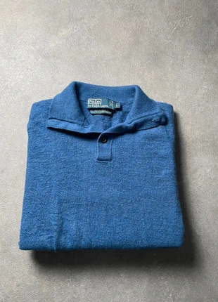 Pull en laine avec col Ralph Lauren bleu ciel - Taille L, marque: Ralph Lauren, état: Très bon état, taille: L, 19,99 €, 21,69 € Protection acheteurs incluse