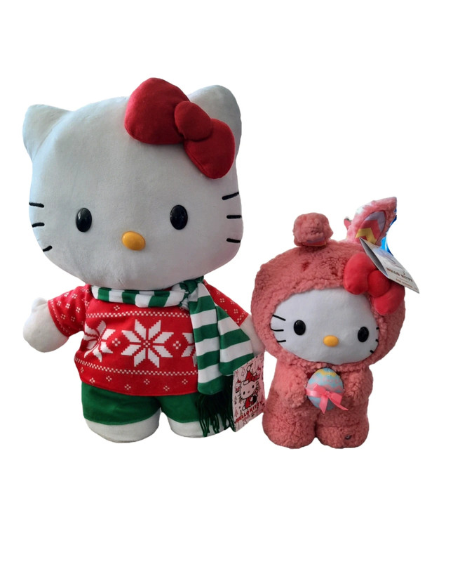 Sanrio Hello Kitty Easter Stepper Greeter Christmas Greeter Plush Vinted