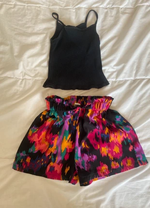 Ensemble short et debardeur (crop top) enfant taille 9 ans, marca: Shein, estado: Muy bueno, tamaño: 9 años / 134 cm, 5,00 €, 5,95 € Protección al comprador incluida