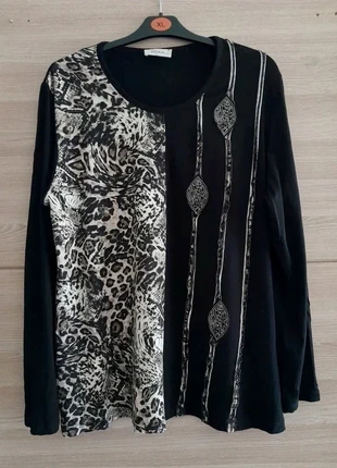 Blouse noire manches longues Beka T46 (3XL), marque: beka, état: Neuf sans étiquette, taille: XXL / 44 / 16, 3,00 €, 3,85 € Protection acheteurs incluse