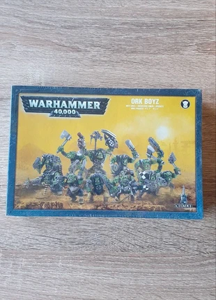 Warhammer 40k Orki Orks Boyz Sealed, merk: Warhammer, staat: Nieuw met prijskaartje, € 25,00, € 26,95 inclusief Kopersbescherming