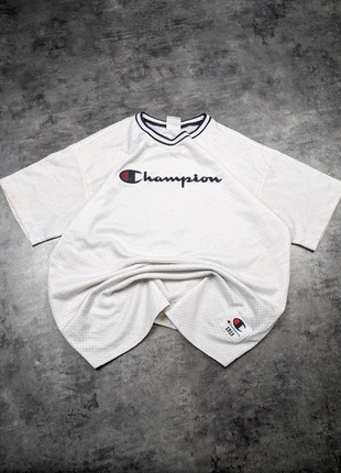 T-shirt jersey Champion blanc - size L, marque: Champion, état: Bon état, taille: L, 9,90 €, 11,10 € Protection acheteurs incluse