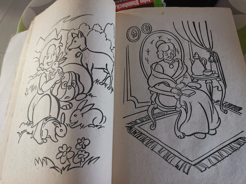 Livre à colorier Heidi. - photo numéro 3