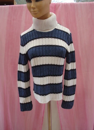 Pull en laine col roulé femme taille 36, brand: Fait Main, condition: Very good, size: S / 36 / 8, €15.00, €16.45 includes Buyer Protection