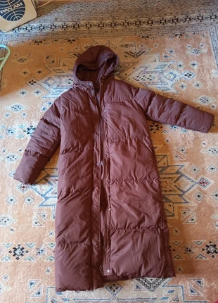 Manteau doudoune longue marron, marque: Threadbare, état: Bon état, taille: L / 40 / 12, 15,00 €, 16,45 € Protection acheteurs incluse