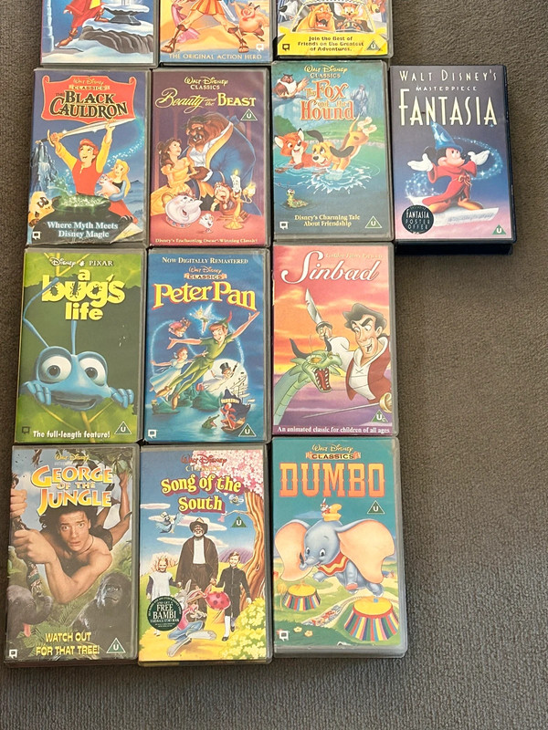 Disney VHS collection | Vinted