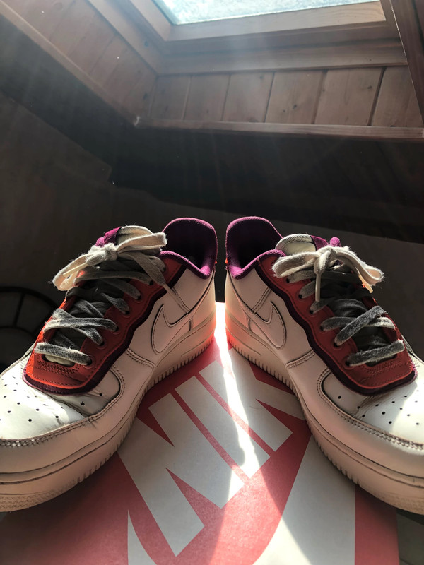 Air force sales one blanche orange