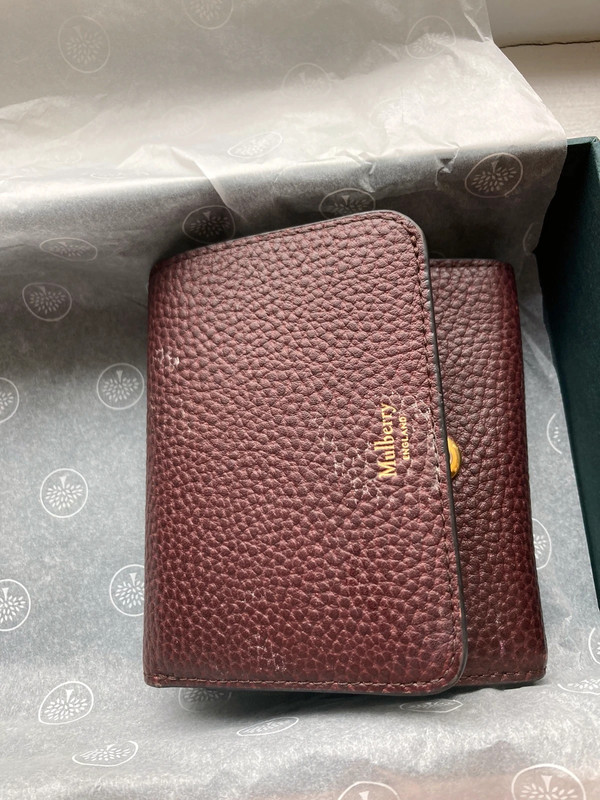 Mulberry burgundy 2024 purse