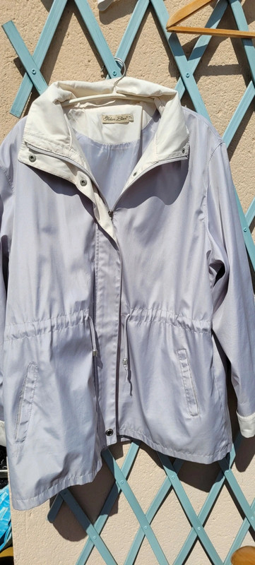 Impermeable gris perle 2