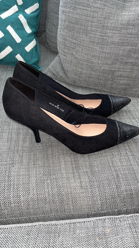 M&s ladies store black shoes