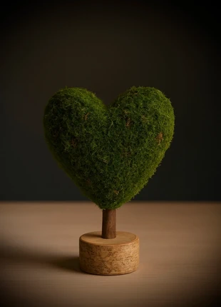 Cœur en mousse sur support, brand: Inconnu, condizioni: Nuovo senza cartellino, €19.00, €20.65 include la Protezione acquisti