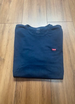 Levis T-Shirt navy blue style exclusive y2k classic, marca: Levi's, estado: Muy bueno, tamaño: L, 15,00 €, 16,45 € Protección al comprador incluida