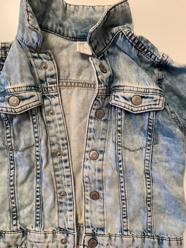 H&M Jeans Jacke für jungen in Größe 98 1