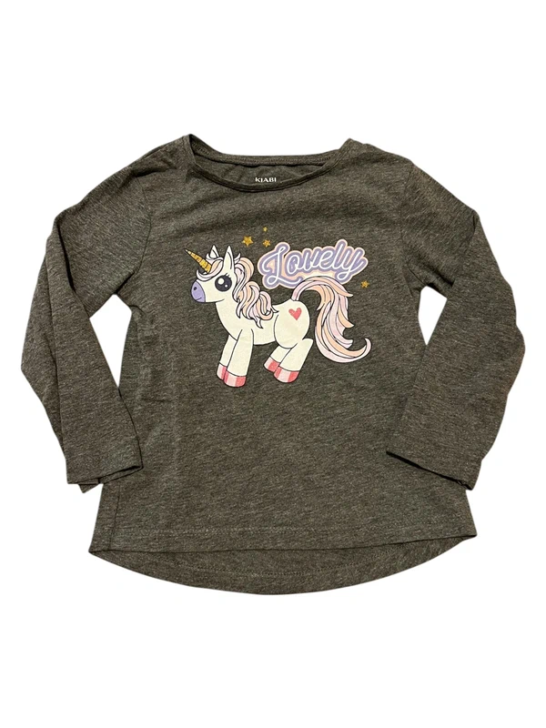 T-shirt manches longues gris