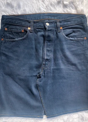 Levi’s vintage donna blu gonna/Jupe bleue femme vintage Levi's, marke: Levi's, zustand: Sehr gut, größe: L / 40 / 12, 22,00 €, 23,80 € inklusive Vinted-Käuferschutz