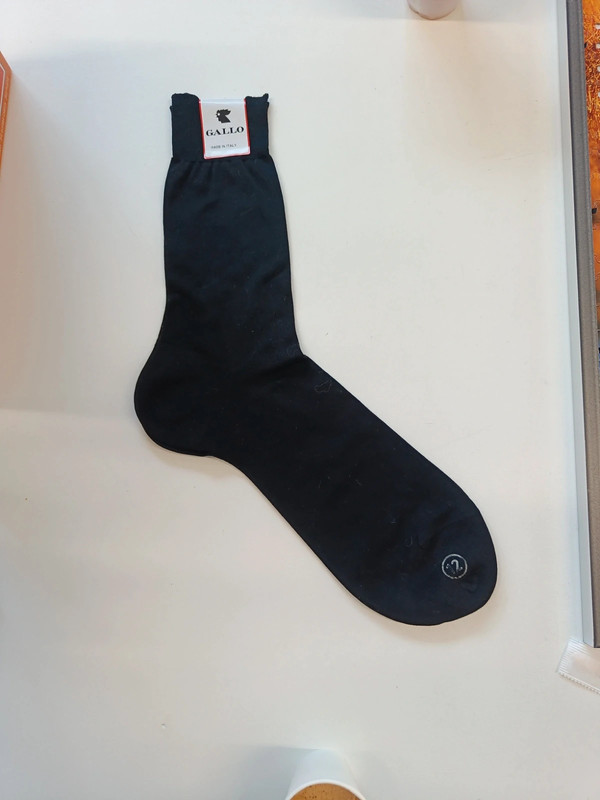 Calza uomo Gallo 100% cotone nera | Vinted