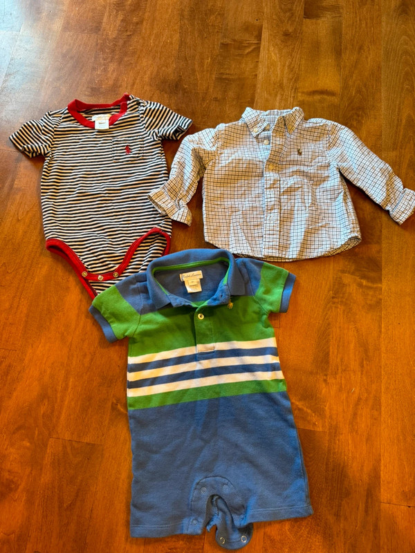Baby boy, Ralph Lauren clothing bundle 1