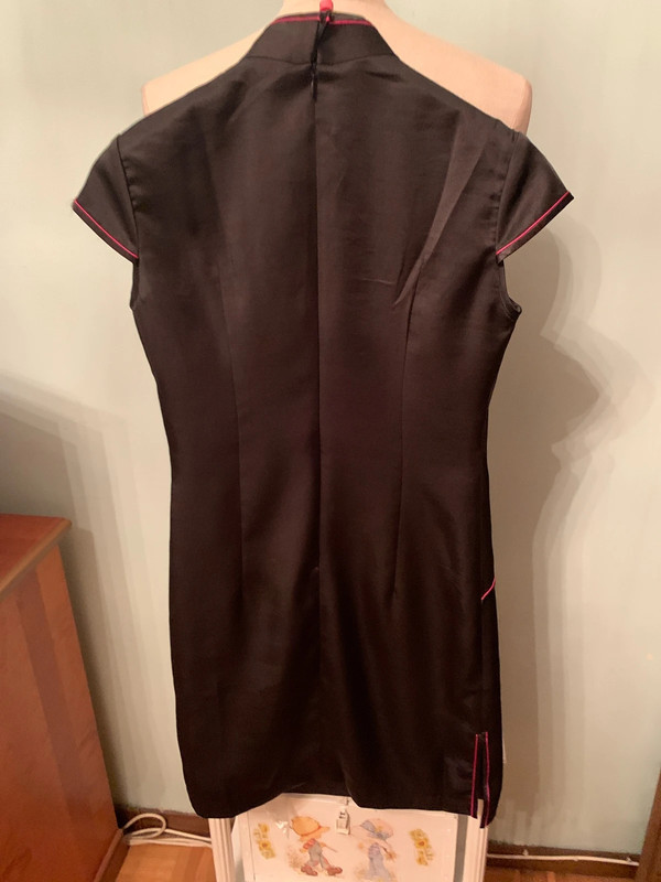 Vestito cinese in seta tg XS 4