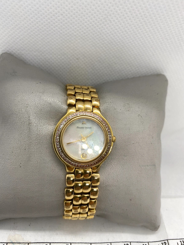 Maurice lacroix electro gold plated ladies watch