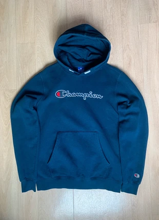 Sweat Champion Blue navy logo brodé, brand: Champion, condition: Very good, size: M, €25.00, €26.95 includes Buyer Protection
