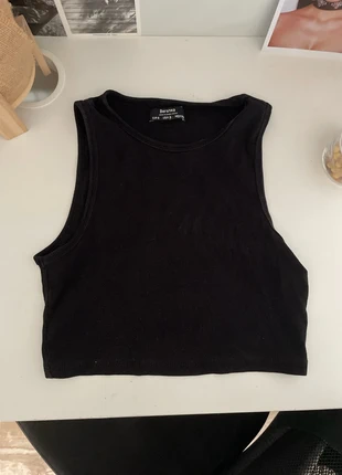 Tank top negro Bershka, marca: Bershka, estado: Muy bueno, tamaño: S / 36 / 8, 2,70 €, 2,84 € Protección al comprador incluida