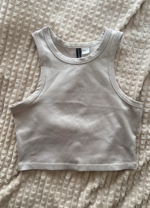 Bauchfreies Tanktop, brand: H&M, condizioni: Buone, taglia: M / IT 42 / EU 38, €2.00, €2.80 include la Protezione acquisti