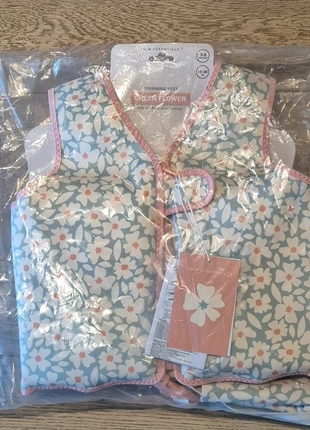 Zwemvest 3-6 jaar Bloemen Oud Groen Pasteloranje 19-30 kg, merk: Swim Essentials, staat: Nieuw met prijskaartje, € 29,99, € 32,19 inclusief Kopersbescherming Pro