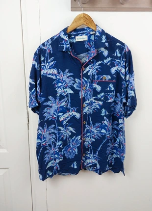 Chemise Hawaï bleu taille M, marque: Vintage Dressing, état: Très bon état, taille: M, 4,90 €, 5,85 € Protection acheteurs (Pro) incluse