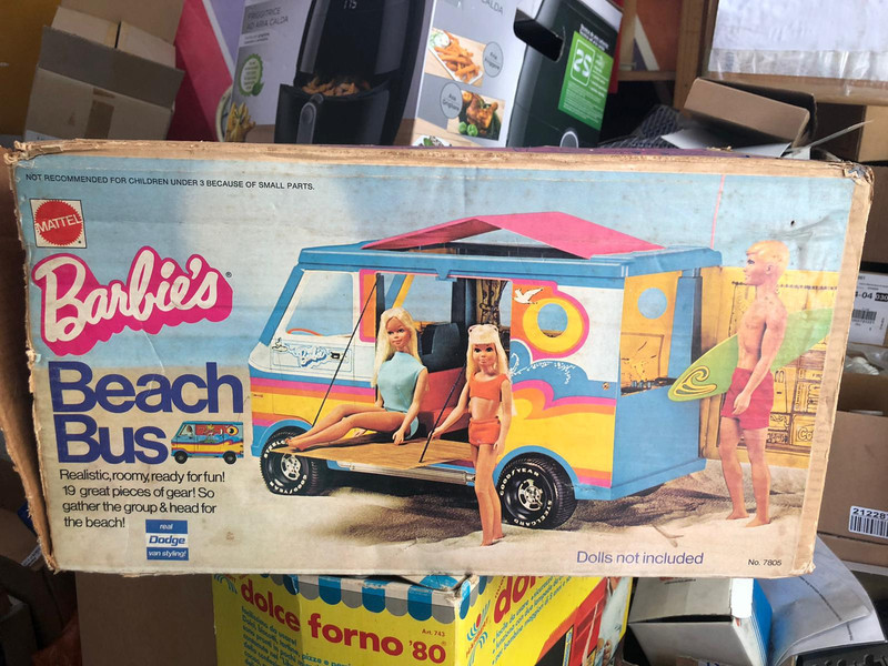Barbie beach bus 1973 sales