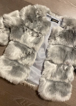 Lanshifei faux fur jas, merk: Lanshifei, staat: Heel goed, maat: S / 36 / 8, € 35,00, € 37,45 inclusief Kopersbescherming