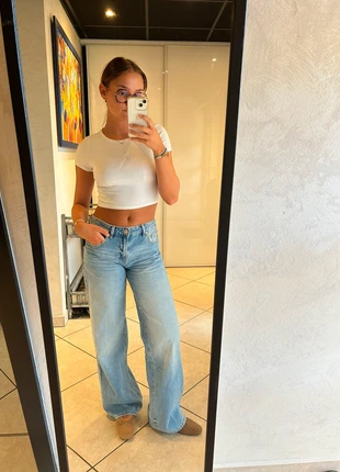 T shirt crop top, marca: Shein, estado: Nuevo sin etiquetas, tamaño: S / 36 / 8, 4,00 €, 4,90 € Protección al comprador incluida