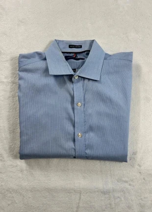 Chemise manches longues unie slim fit Tommy Hilfiger - Taille L Homme - Bleu clair, marque: Tommy Hilfiger, état: Bon état, taille: L, 4,00 €, 4,90 € Protection acheteurs incluse