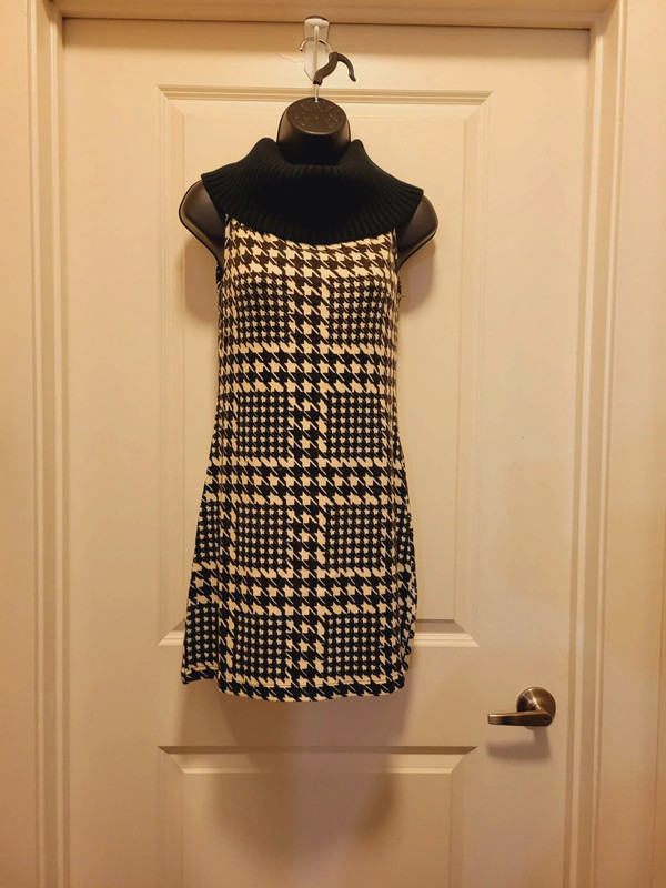 Houndstooth Boutique Mini Dress 1