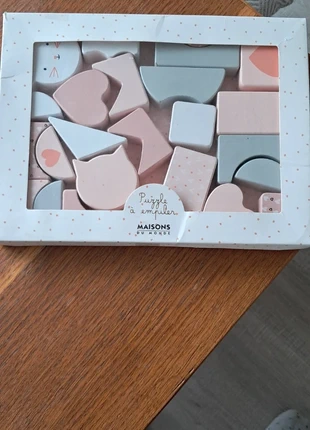 Puzzle à empiler bois, brand: Maisons du Monde, condition: New without tags, size: 9-12 months / 74 cm, €4.50, €5.43 includes Buyer Protection