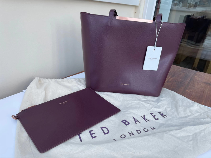 Ted baker sale oxblood bag