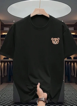 T-shirt à col rond avec imprimé ourson amusant, merk: Vintage Dressing, staat: Nieuw zonder prijskaartje, maat: M, € 10,00, € 11,20 inclusief Kopersbescherming