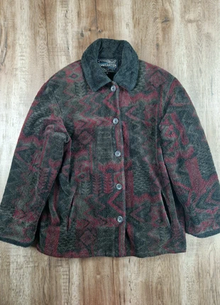 Veste Forecaster Sport motif géométrique vintage doublée & chaude taille S, merk: Vintage Dressing, staat: Heel goed, maat: S / 36 / 8, € 27,90, € 30,00 inclusief Kopersbescherming Pro