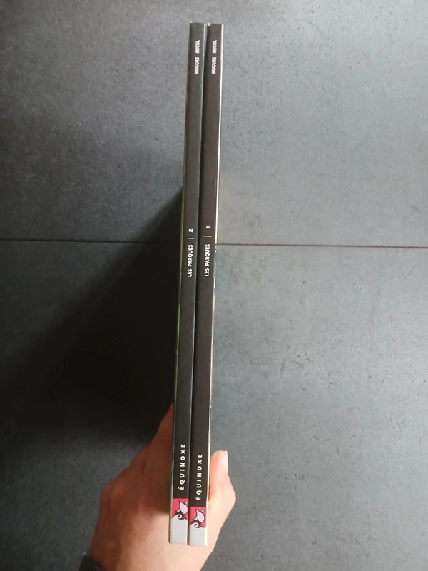 Lot de 2 bd les parques 1 et 2,EO (série complète) - photo numéro 2