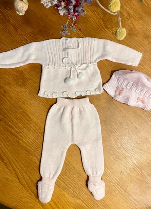 Conjunto Pelele Bebé 👶🏻 3 piezas , brand: El Corte Inglés, condizioni: Nuovo senza cartellino, taglia: Fino a 1 mese / 50 cm, €8.00, €9.10 include la Protezione acquisti