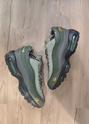 Nike Air Max 95 x Corteiz vertes – languette réparée, merk: Nike x Corteiz, staat: Nieuw zonder prijskaartje, maat: 44, € 59,00, € 62,65 inclusief Kopersbescherming